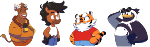 stutters stars characters